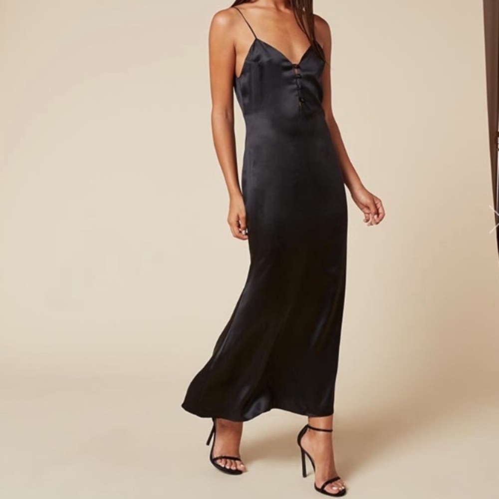 Reformation Silk Dress